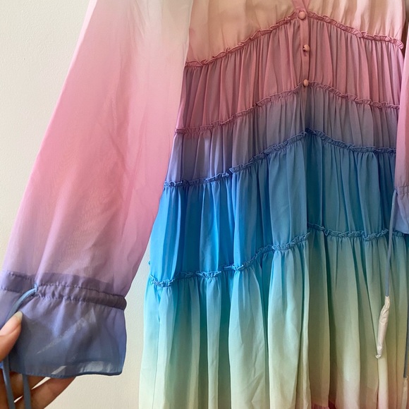 Rococo Sand Ciel Rainbow dress size med - Picture 5 of 10